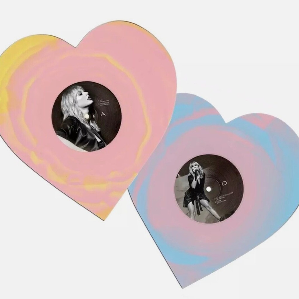 2025 Taylor Swift Lover live from Paris limited heart shape vinyl